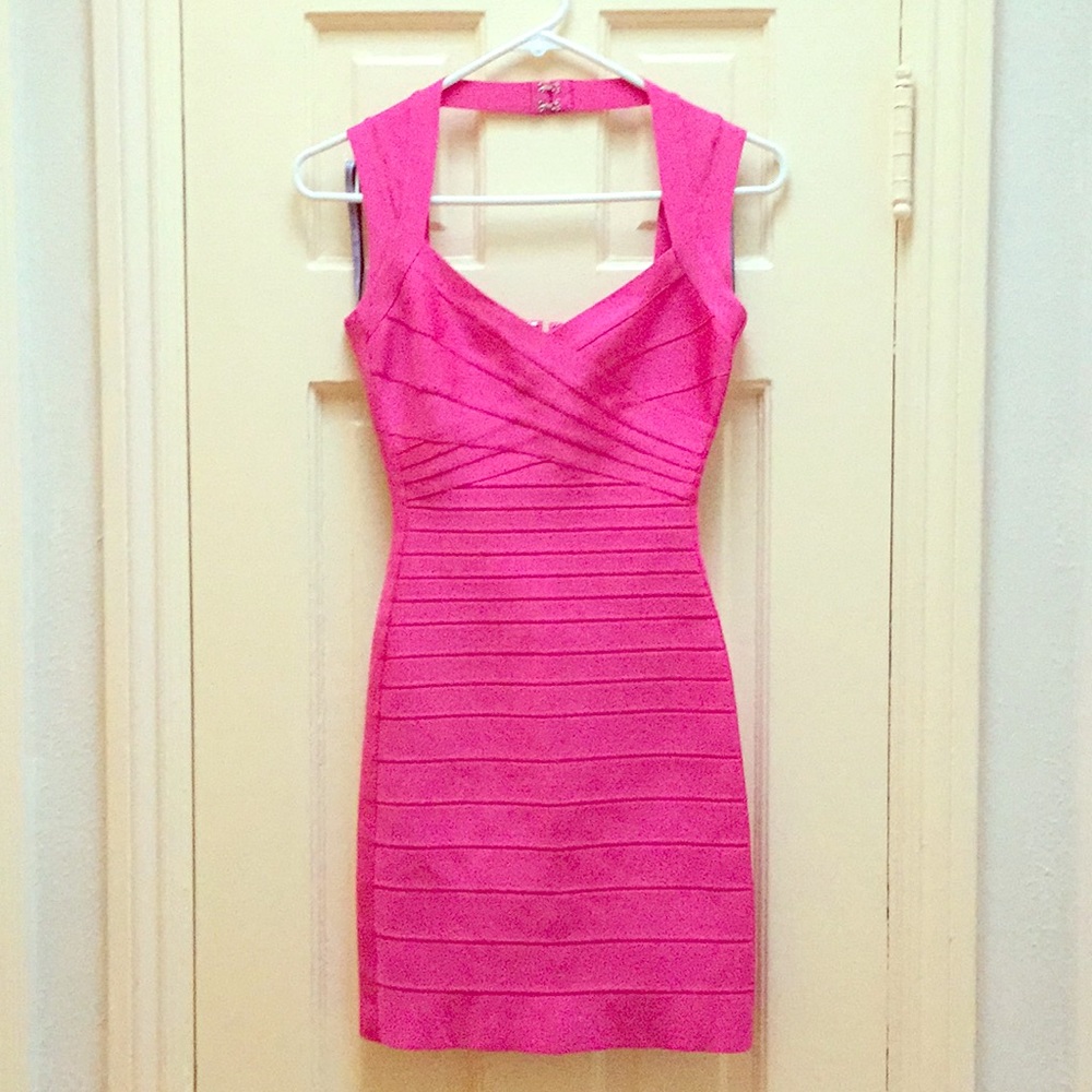 HERVE LEGER XS Bandage Dress NWOT **SOLD**